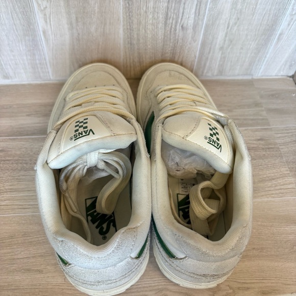 Vans Chunky Classic White and Green Caldrone Shoes Women 7 - Picture 10 of 16